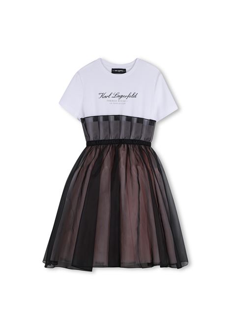 Abito con logo KARL LAGERFELD KIDS | Z31140N54